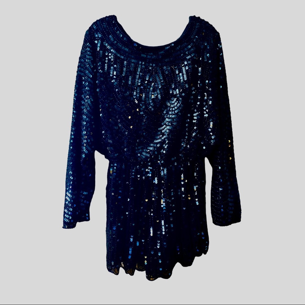 Endless Rose black sequin jumper